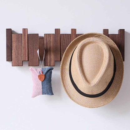Sonata Elegant Wooden Coat Rack Stand – Handcrafted Design for Stylish Storage
