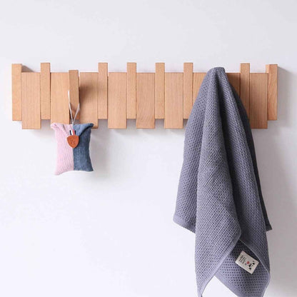 Sonata Elegant Wooden Coat Rack Stand – Handcrafted Design for Stylish Storage