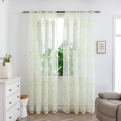 Calira Colourful Sheer Curtain for Soft Light Home Decor