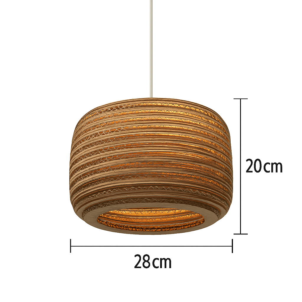 Sorevia Japandi Pendant Light – Minimalist Design for Warm Ambient Lighting