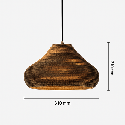 Sorevia Japandi Pendant Light – Minimalist Design for Warm Ambient Lighting