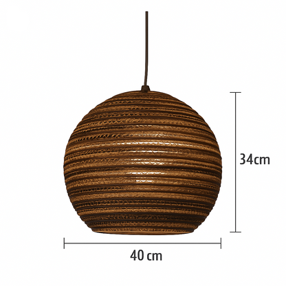 Sorevia Japandi Pendant Light – Minimalist Design for Warm Ambient Lighting