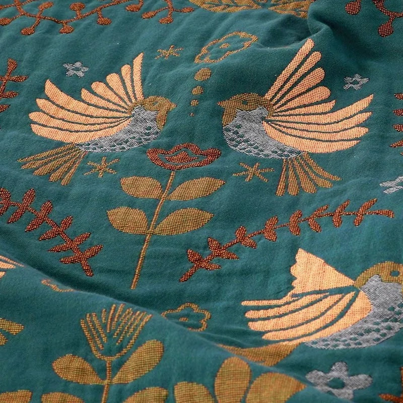 MiraLoom Boho Throw Blanket – Lightweight Decorative Style for Cozy Home Comfort