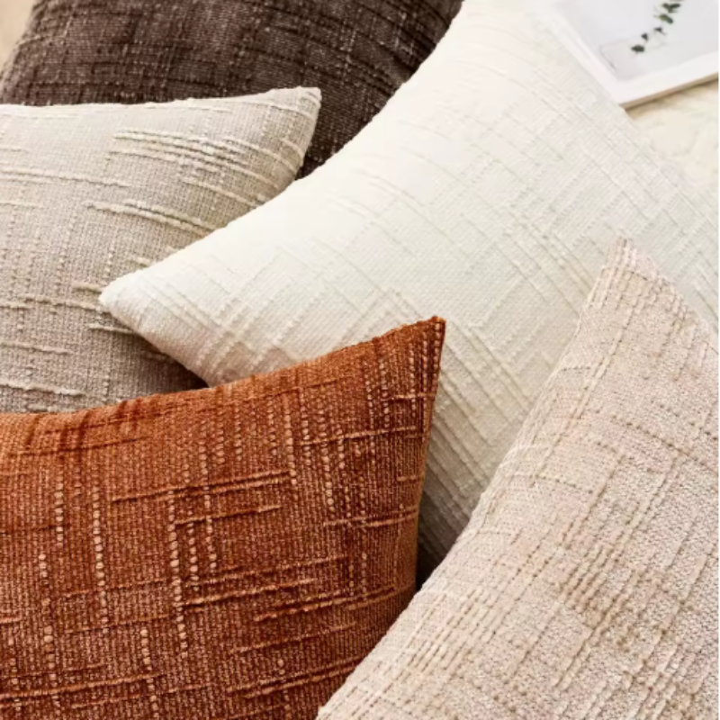 Chenille Cushion Cover - Decorative Home Accent 40-50 cm
