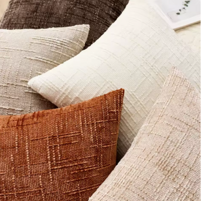Chenille Cushion Cover - Decorative Home Accent 40-50 cm