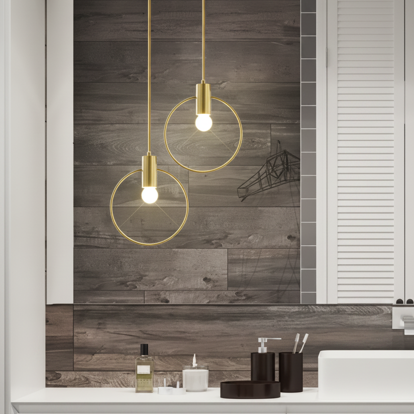Oria Modern Pendant Light – Elegant Metal Design for Kitchen Lighting