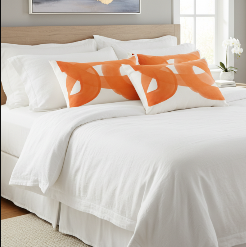 Cirella Geometric Decorative Pillowcase (Set of 2) – Stylish Support for Modern Interiors