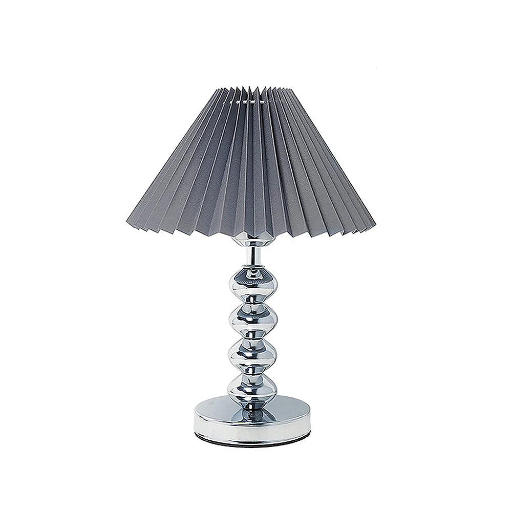 Minimalist Nightstand Lamp with Adjustable Three-Color Brightness Settings