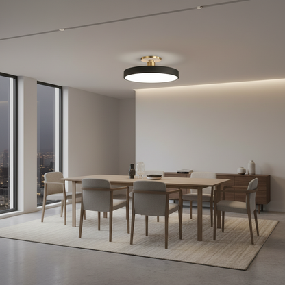 Volon Scandinavian LED Ceiling Light – Modern Flush Mount Design for Efficient Illumination