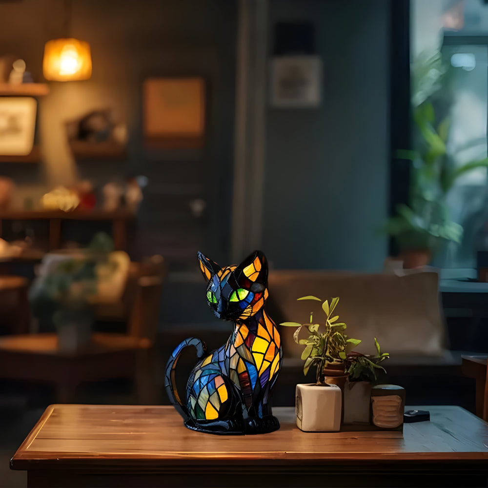 Whisker Glow Cat Lamp for Colour-Changing Bedroom Lighting