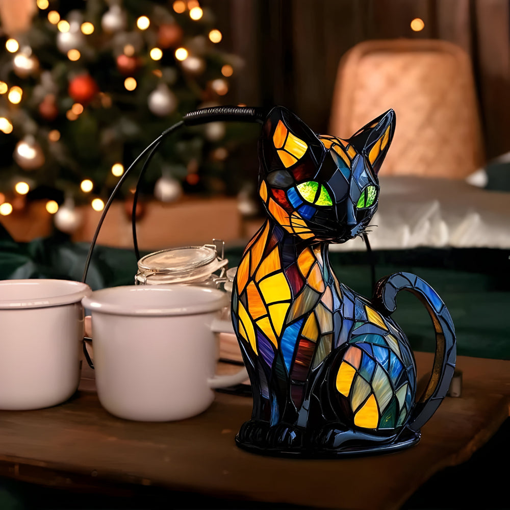 Whisker Glow Cat Lamp for Colour-Changing Bedroom Lighting