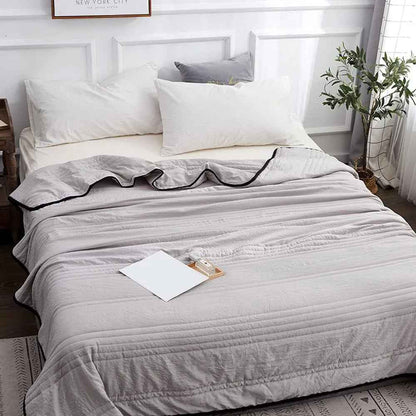 AeroCool Summer Blanket – Lightweight Breathable Comfort for Warm Night Sleep