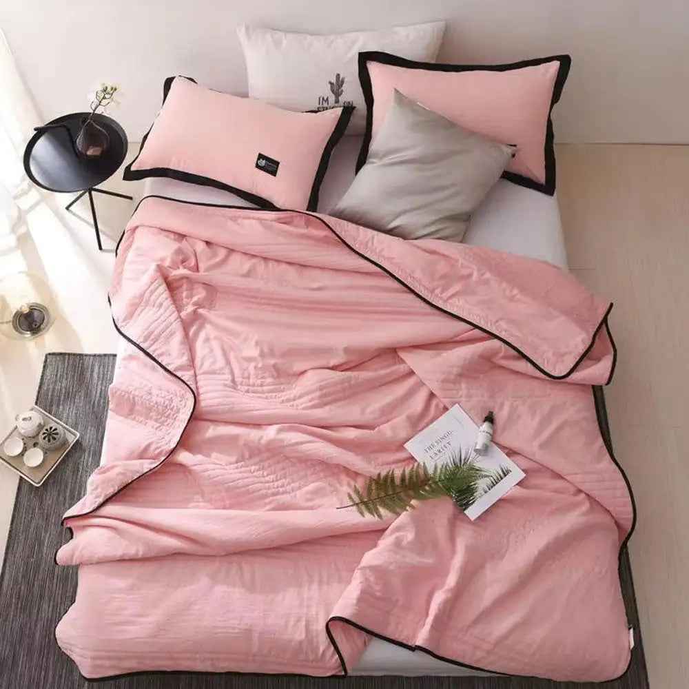 AeroCool Summer Blanket – Lightweight Breathable Comfort for Warm Night Sleep