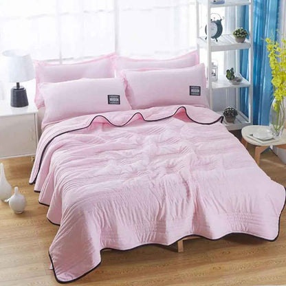 AeroCool Summer Blanket – Lightweight Breathable Comfort for Warm Night Sleep