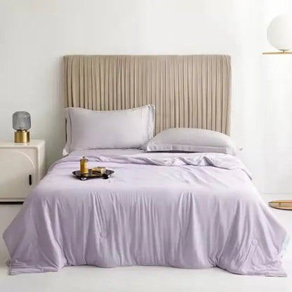 AuraPastel Summer Cooling Blanket – Lightweight Breathable Comfort for Hot Nights