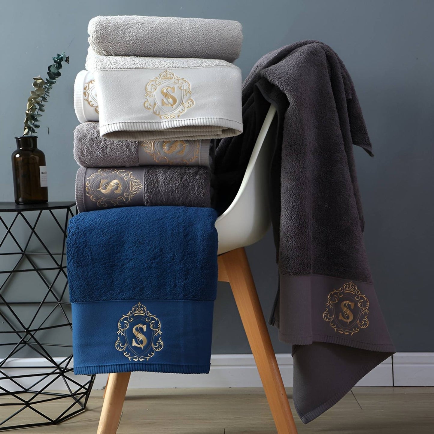 Ashford Quick Dry Cotton Bath Towels for Everyday Comfort