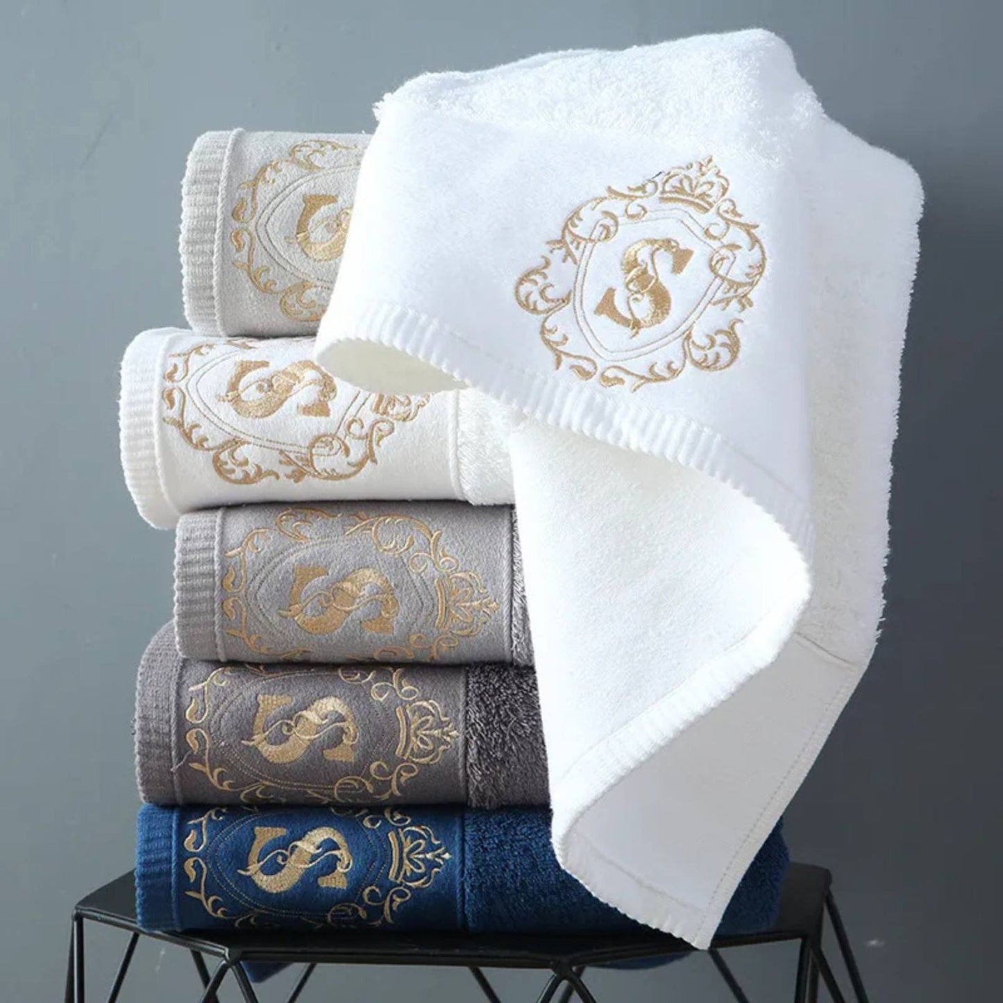 Ashford Quick Dry Cotton Bath Towels for Everyday Comfort