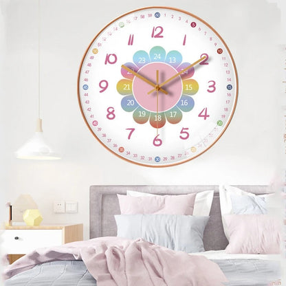 Arvello Learning Clock – Educational Colourful Time Teaching Tool for Kids Rooms