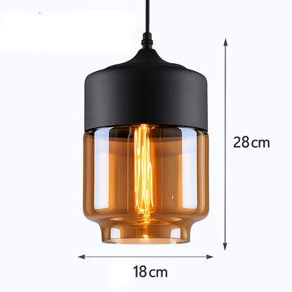 Elyvian Modern Glass Pendant Light – Elegant Kitchen and Dining Fixture