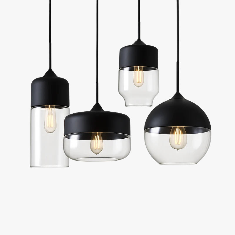 Elyvian Modern Glass Pendant Light – Elegant Kitchen and Dining Fixture