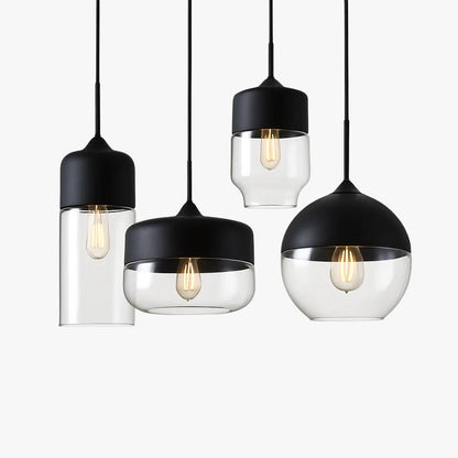 Elyvian Modern Glass Pendant Light – Elegant Kitchen and Dining Fixture