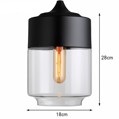 Elyvian Modern Glass Pendant Light – Elegant Kitchen and Dining Fixture