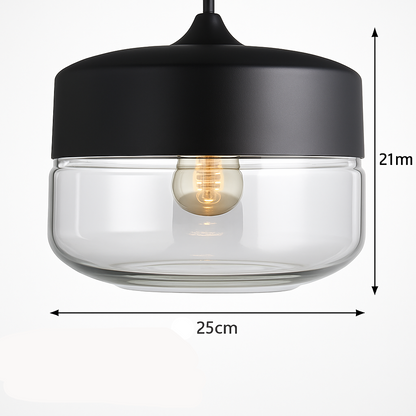 Elyvian Modern Glass Pendant Light – Elegant Kitchen and Dining Fixture