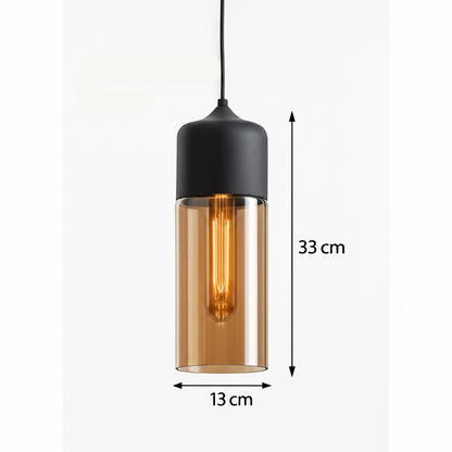 Elyvian Modern Glass Pendant Light – Elegant Kitchen and Dining Fixture