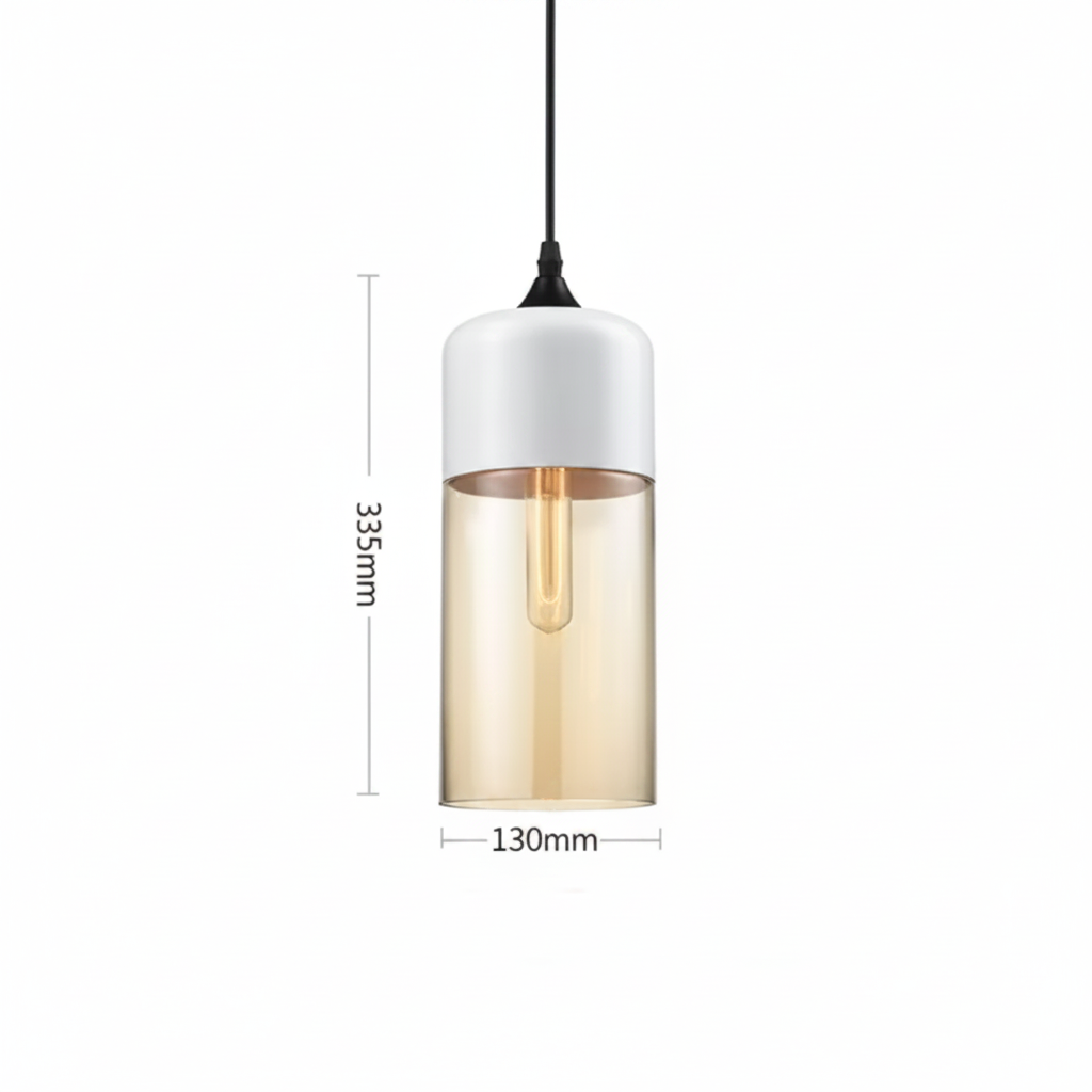 Elyvian Modern Glass Pendant Light – Elegant Kitchen and Dining Fixture