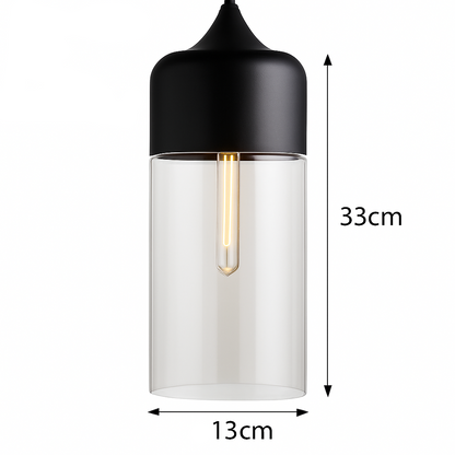 Elyvian Modern Glass Pendant Light – Elegant Kitchen and Dining Fixture
