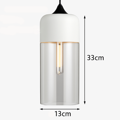 Elyvian Modern Glass Pendant Light – Elegant Kitchen and Dining Fixture