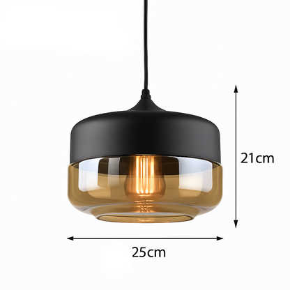 Elyvian Modern Glass Pendant Light – Elegant Kitchen and Dining Fixture