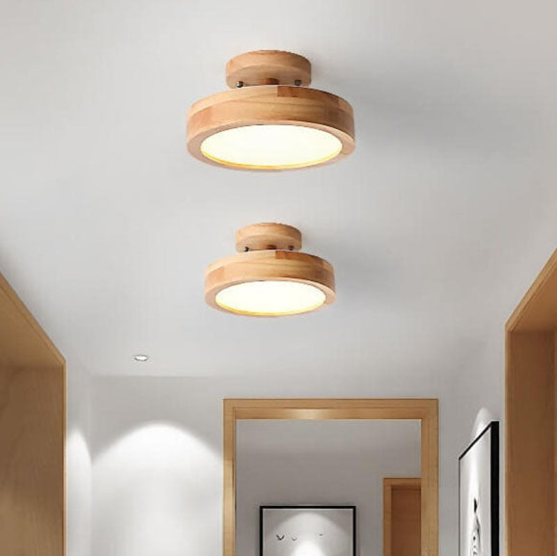 Syla Modern LED Ceiling Light – Sleek Semi-Flush Mount Design for Home Ambiance