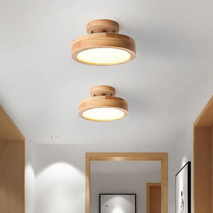 Syla Modern LED Ceiling Light – Sleek Semi-Flush Mount Design for Home Ambiance