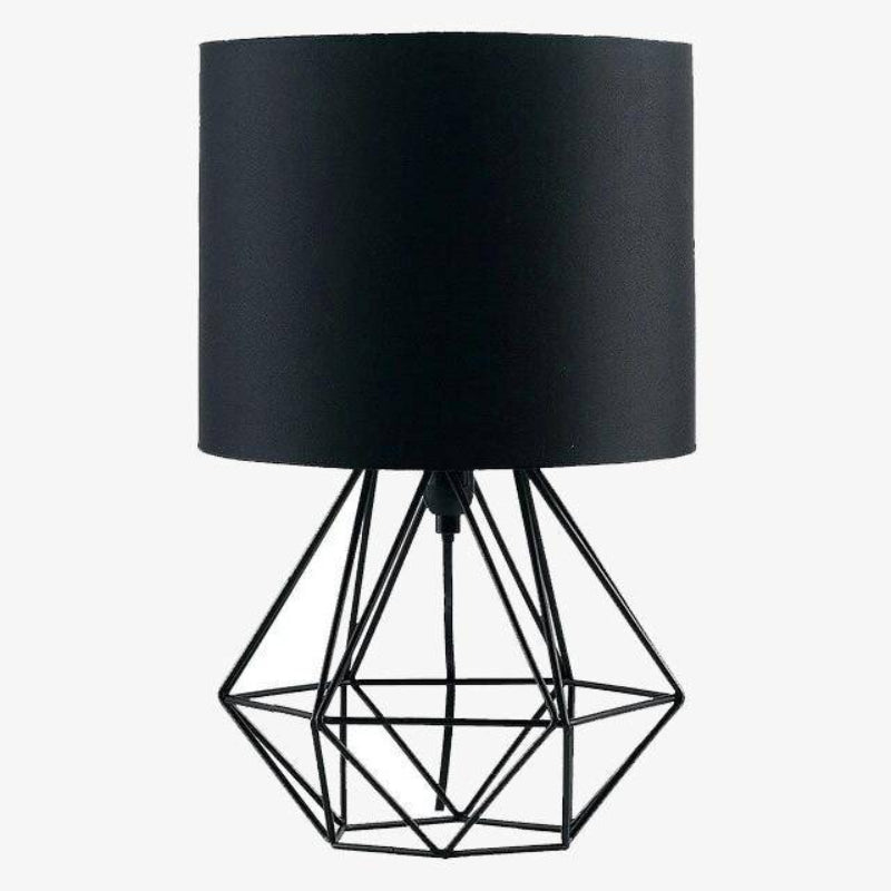 Savora Modern Geometric Table Lamp – Stylish Design for Bedside or Desk