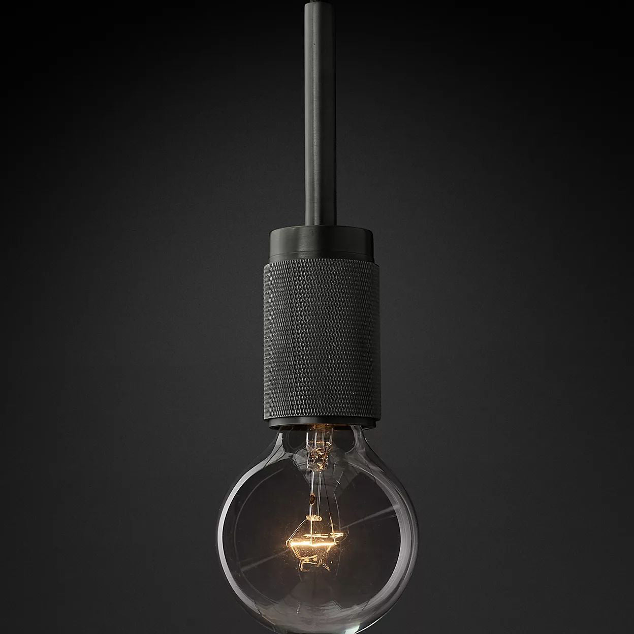 Lavena Modern Brass Glass Pendant Light with Adjustable Kitchen Style
