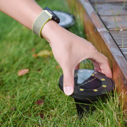 Emberlight Outdoor Solar Garden Lights for Pathway and Patio Ambiance