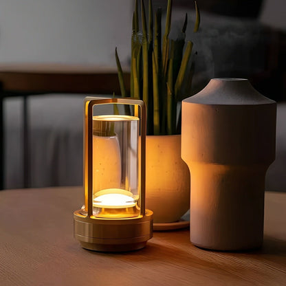 Evara Portable Lantern Lamp for Adjustable Cordless Indoor Outdoor Use