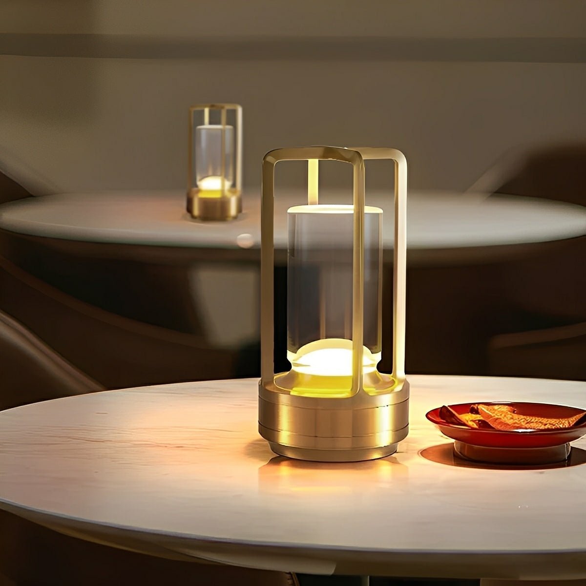 Evara Portable Lantern Lamp for Adjustable Cordless Indoor Outdoor Use