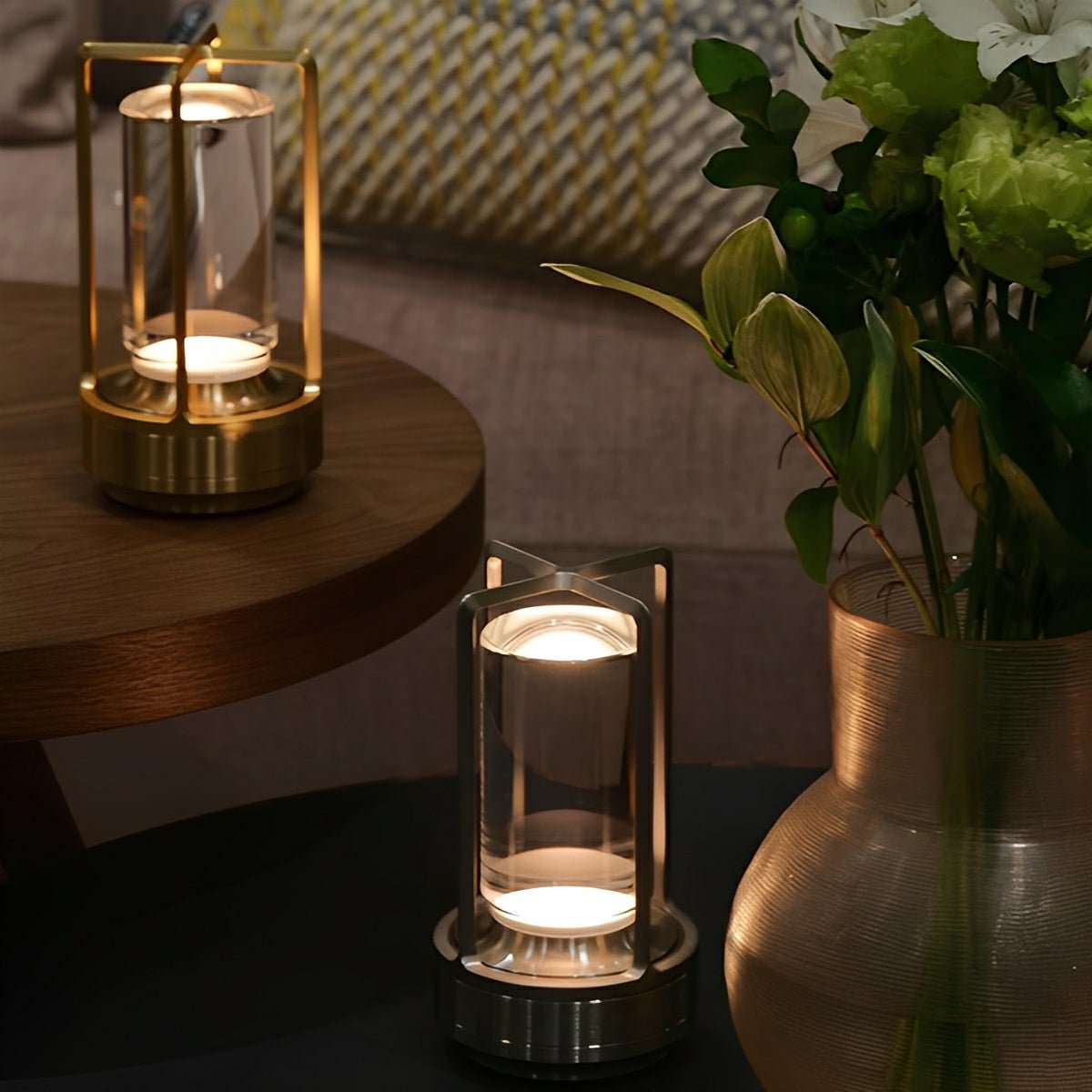 Evara Portable Lantern Lamp for Adjustable Cordless Indoor Outdoor Use