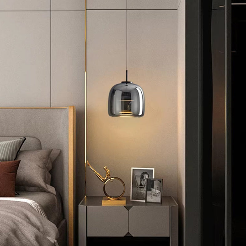Nivara Black Pendant Light – Sleek Minimalist Design for Focused Kitchen Lighting