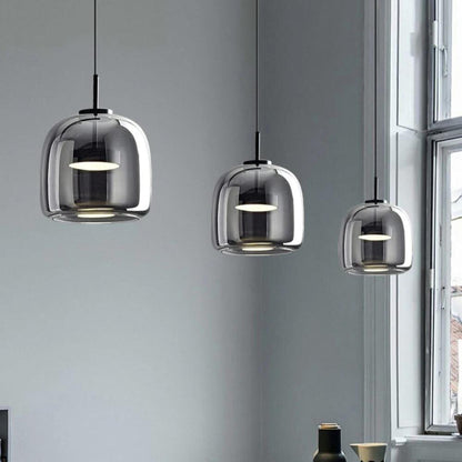 Nivara Black Pendant Light – Sleek Minimalist Design for Focused Kitchen Lighting