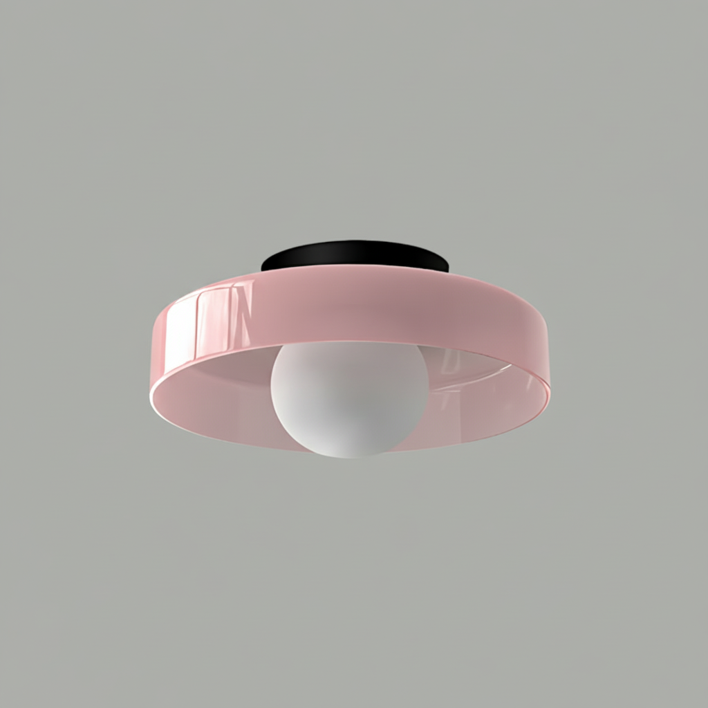 Horizon Glass LED Ceiling Light with Dimmable Room Lighting