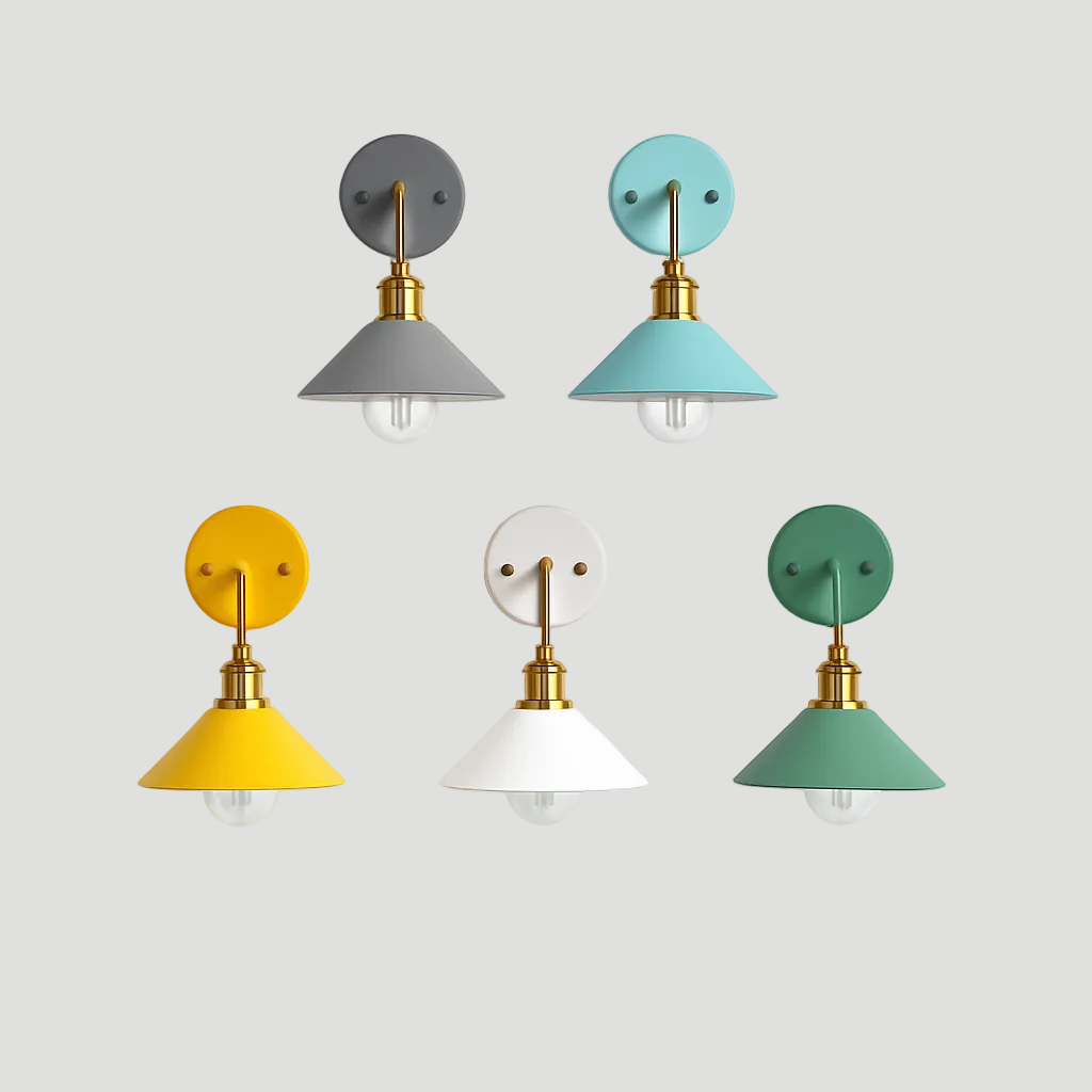 Vivis Bathroom Wall Lights – Durable Iron Sconces with Custom Colors