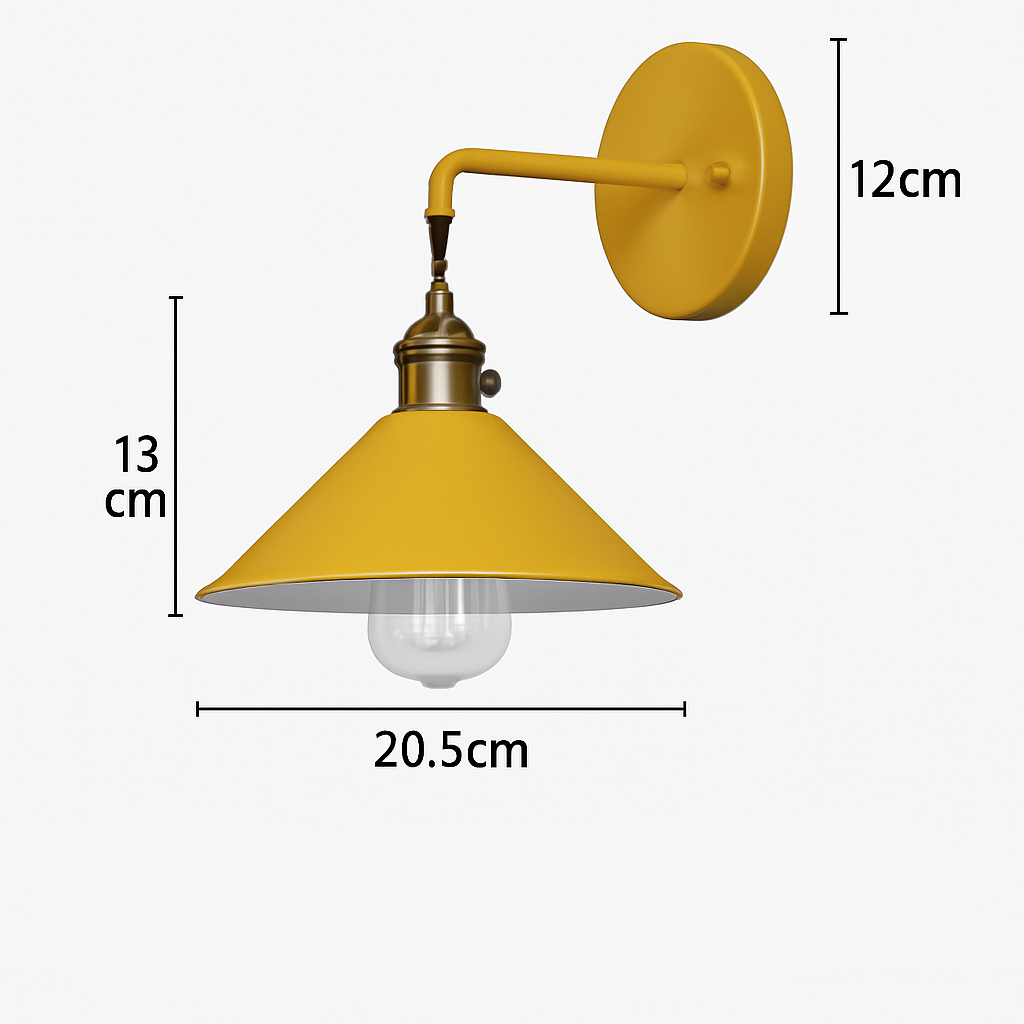 Vivis Bathroom Wall Lights – Durable Iron Sconces with Custom Colors