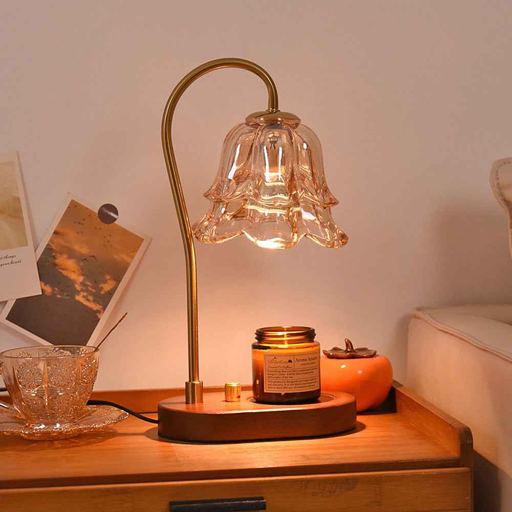 Vivio Candle Warmer Lamp – Elegant Glass Design for Cozy Atmosphere