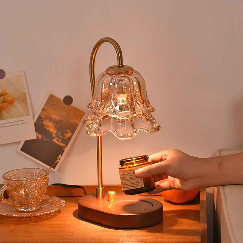 Vivio Candle Warmer Lamp – Elegant Glass Design for Cozy Atmosphere