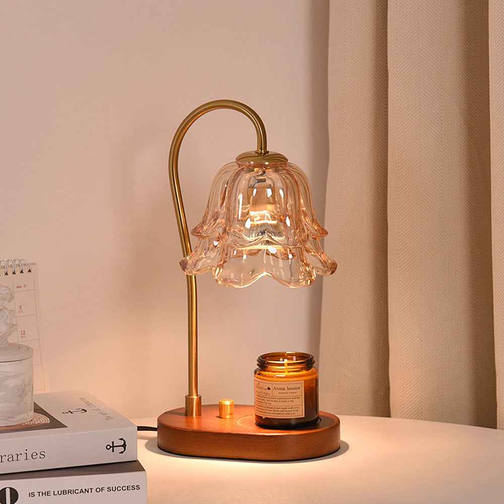 Vivio Candle Warmer Lamp – Elegant Glass Design for Cozy Atmosphere
