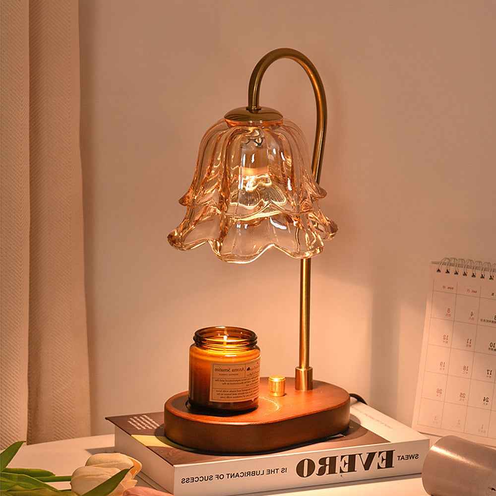 Vivio Candle Warmer Lamp – Elegant Glass Design for Cozy Atmosphere