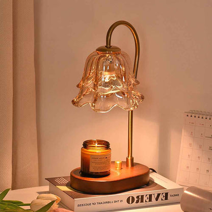 Vivio Candle Warmer Lamp – Elegant Glass Design for Cozy Atmosphere